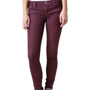 Altard States Wine Skinny Jeans Women's Size 28 7